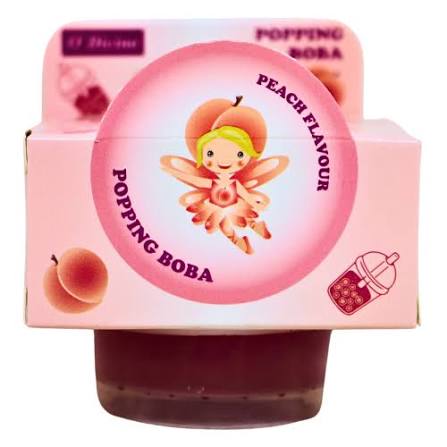 Popping Boba- Peach Flavour 130g