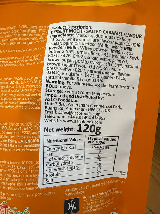 Mochi-Salted Caramel 120g