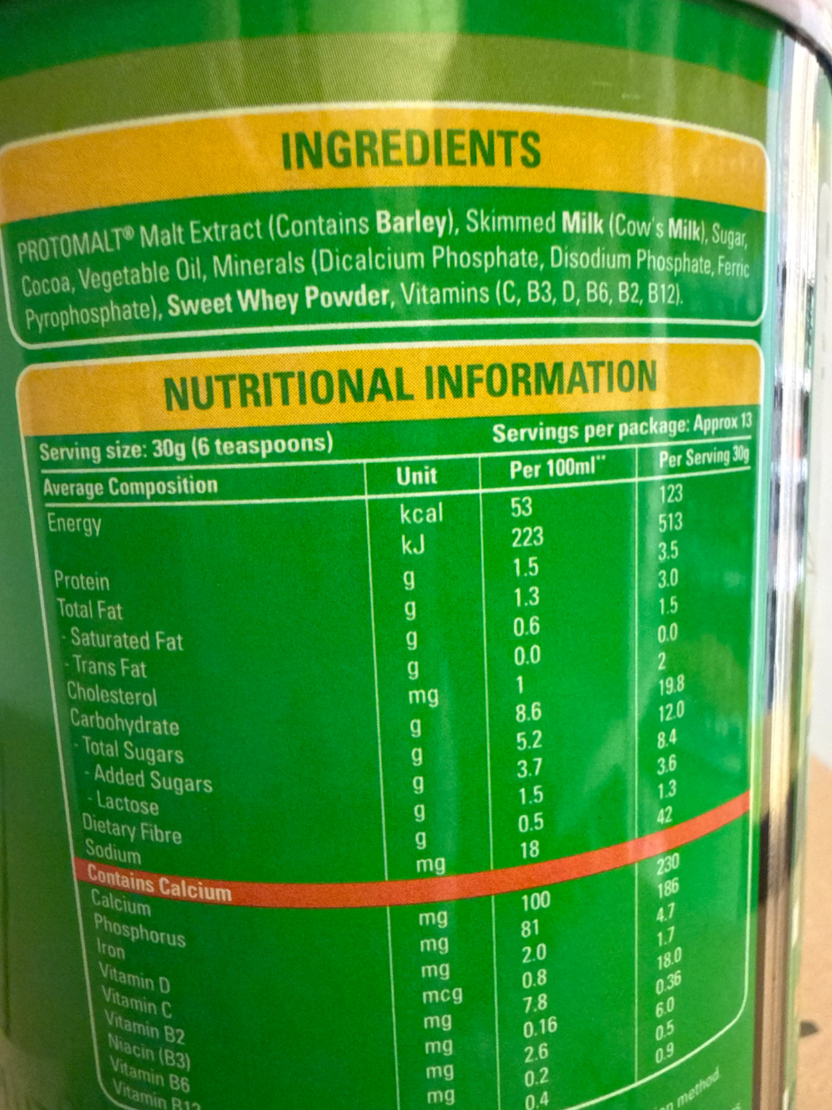 Nestle Milo Chocolate Powder 400g