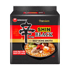 农心辛拉面黑色520g