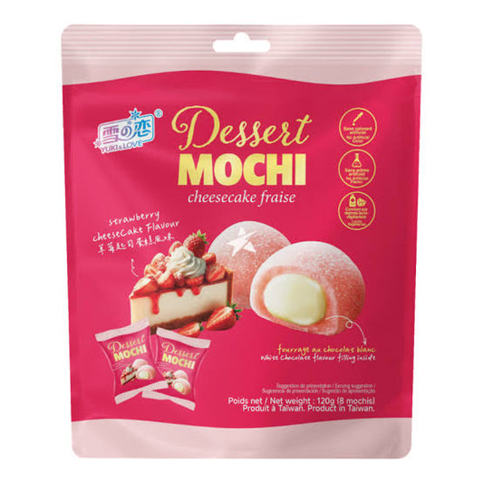 Mochi-Strawberry Cheesecake 120g