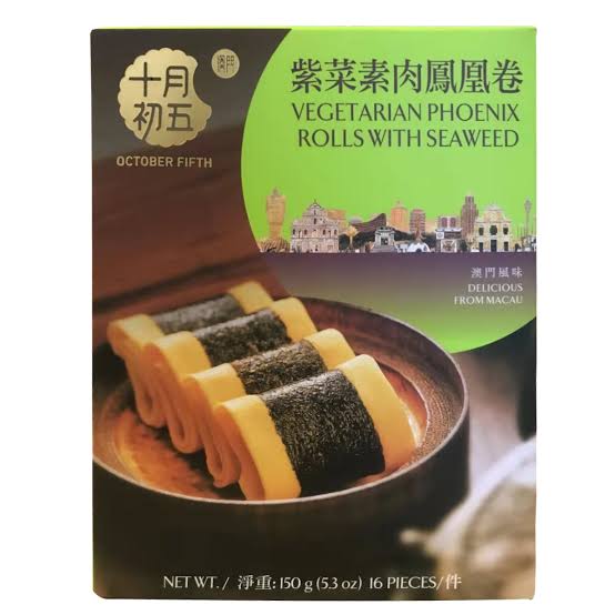 Vegetarian Phoenix Rolls with Seaweed 150g