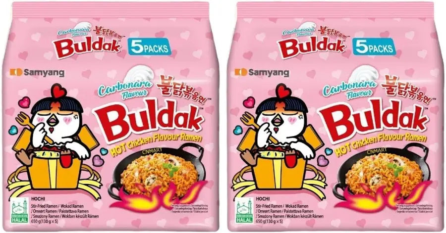 Buldak Ramen Carbonara Flavour 130gx10