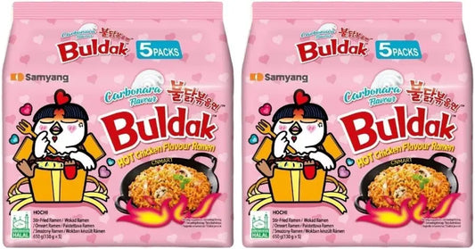 Buldak Ramen Carbonara Flavour 130gx10