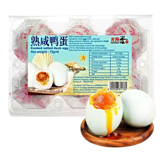 Salted Duck Eggs (6)