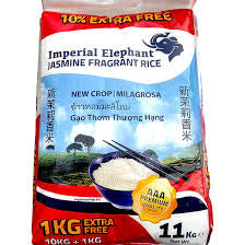 Imperial Elephant Jasmine Fragrant Rice 10kg