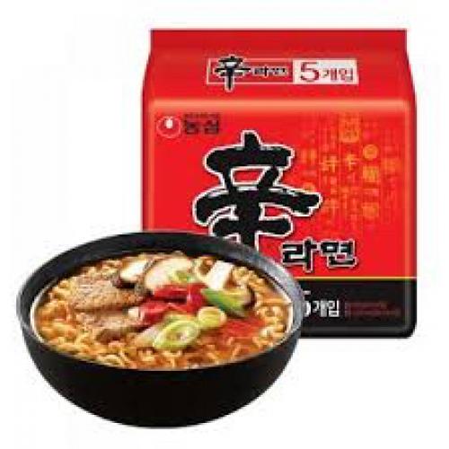 Shin Spicy Noodle 120gx5
