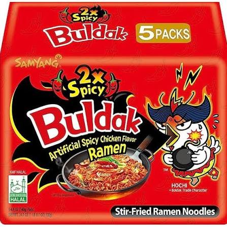 SamYang Buldak Hot Chicken Spicy Flavour x2 (5packs)
