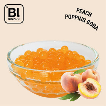 Popping Boba- Peach Flavour 130g