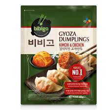Bibigo Korean Kimchi Chicken Gyoza 600g