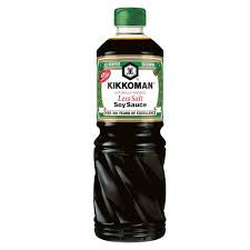 Kikkoman Less Salt Soy Sauce 1L